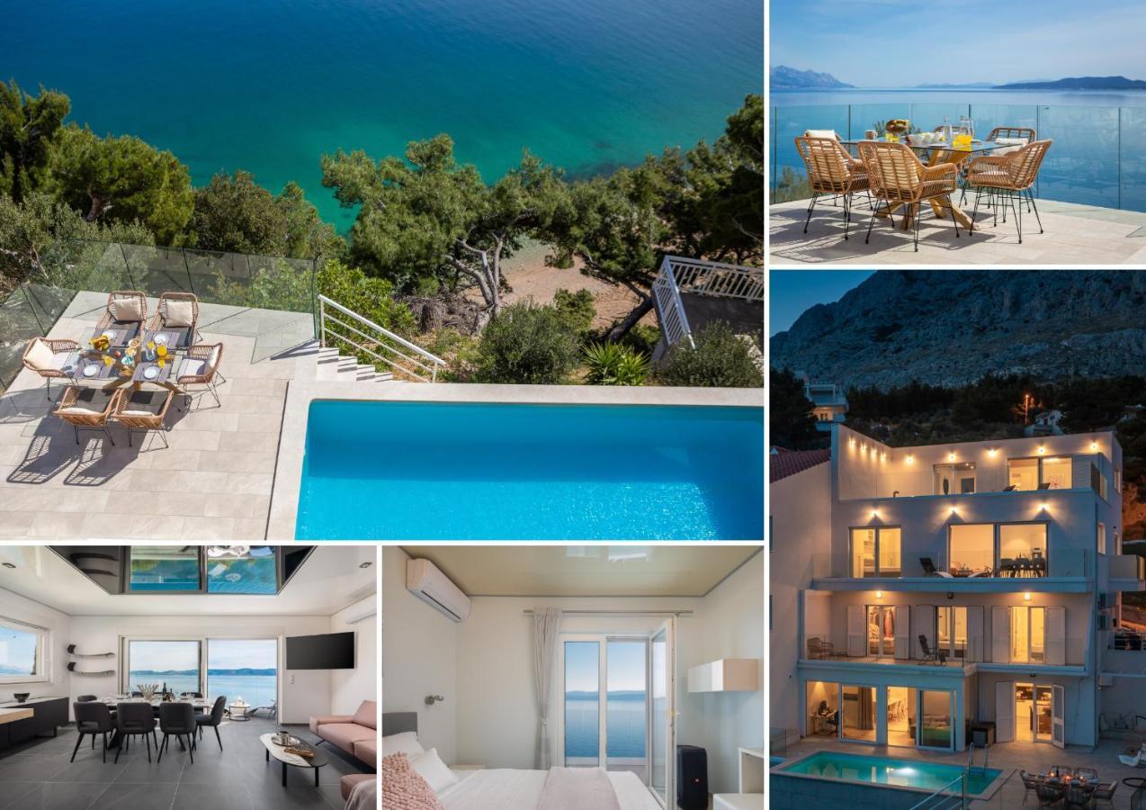 Beachfront Holiday Home - Private Heated Pool มีมิตเซ ภายนอก รูปภาพ