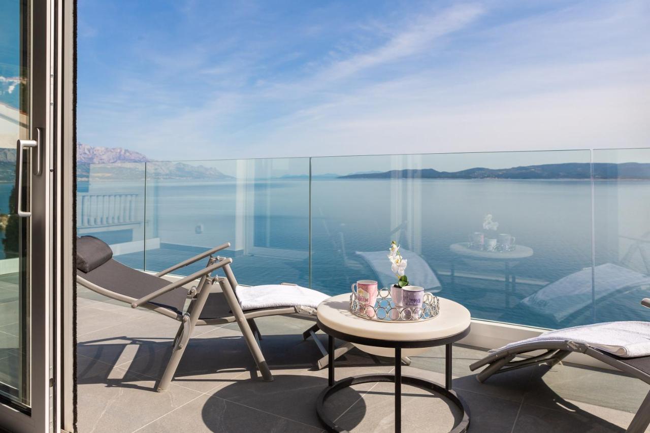 Beachfront Holiday Home - Private Heated Pool มีมิตเซ ภายนอก รูปภาพ