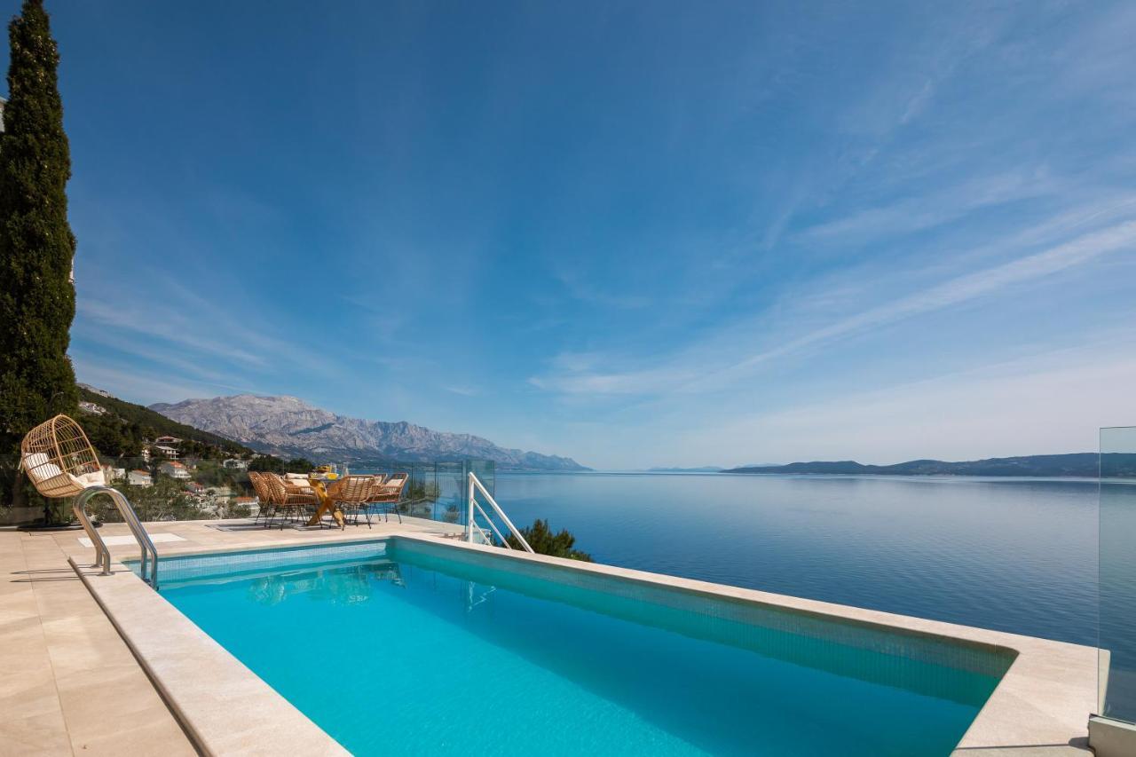 Beachfront Holiday Home - Private Heated Pool มีมิตเซ ภายนอก รูปภาพ