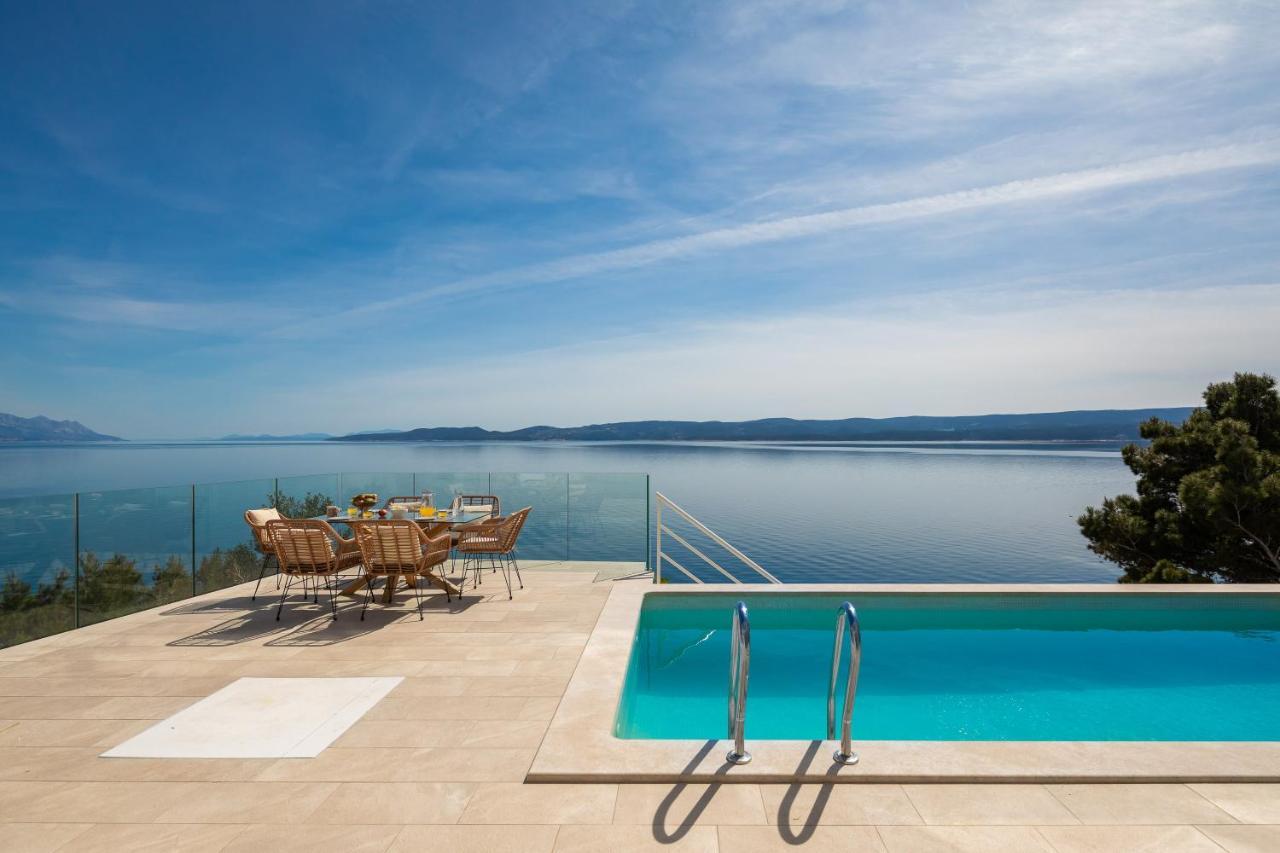 Beachfront Holiday Home - Private Heated Pool มีมิตเซ ภายนอก รูปภาพ