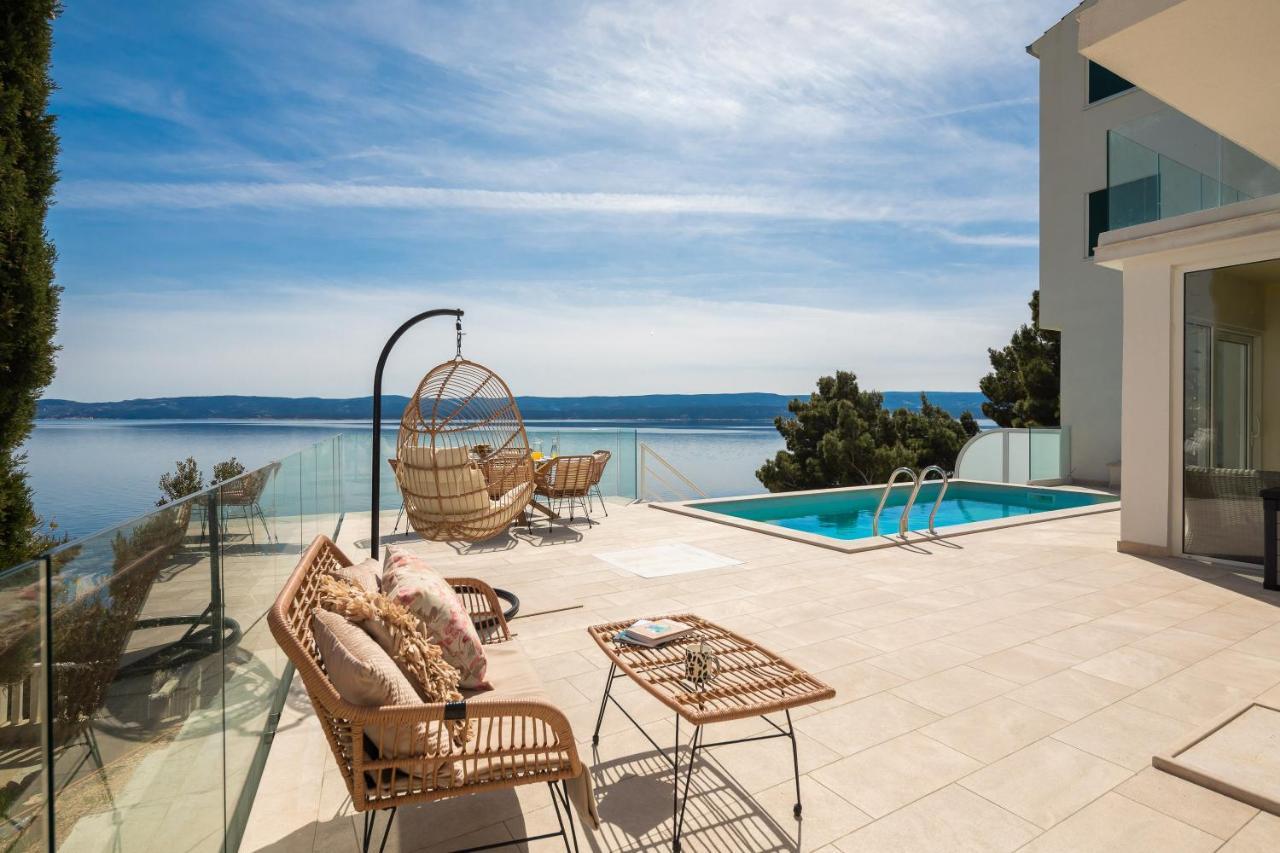 Beachfront Holiday Home - Private Heated Pool มีมิตเซ ภายนอก รูปภาพ