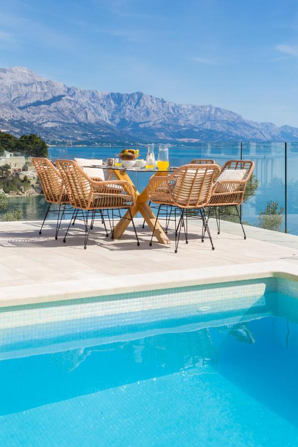 Beachfront Holiday Home - Private Heated Pool มีมิตเซ ภายนอก รูปภาพ