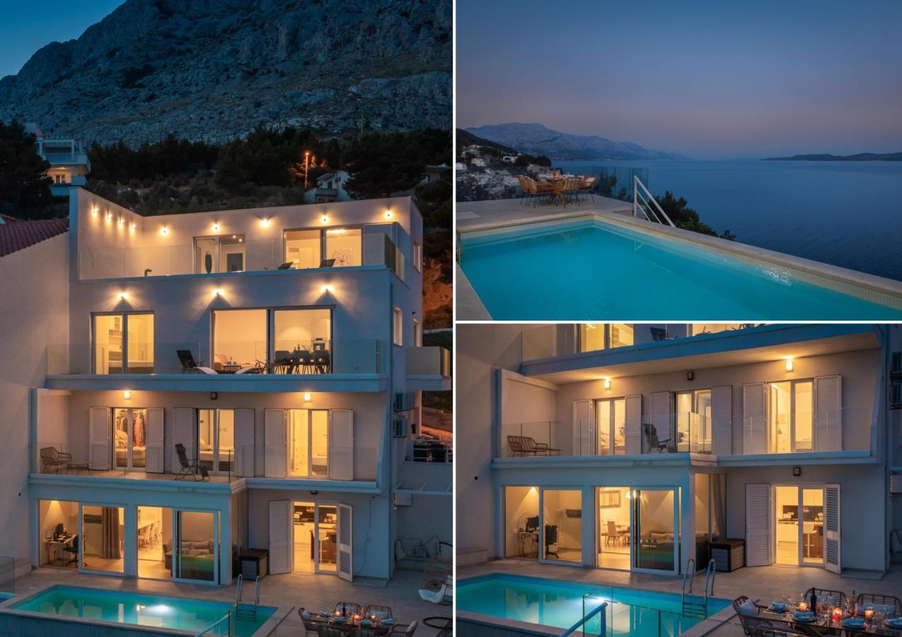 Beachfront Holiday Home - Private Heated Pool มีมิตเซ ภายนอก รูปภาพ